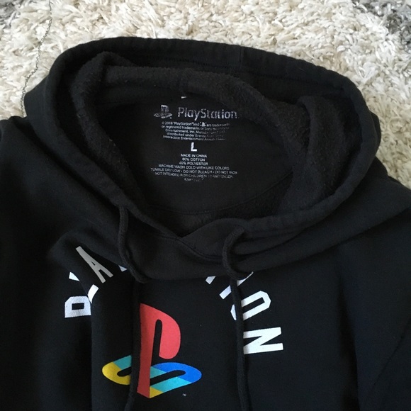 PlayStation Japanese Graphic Hoodie Size L - Picture 5 of 5